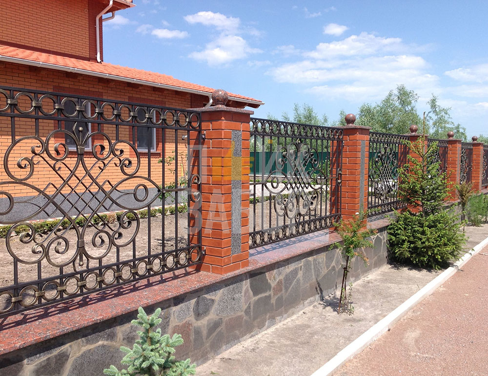Кованые заборы