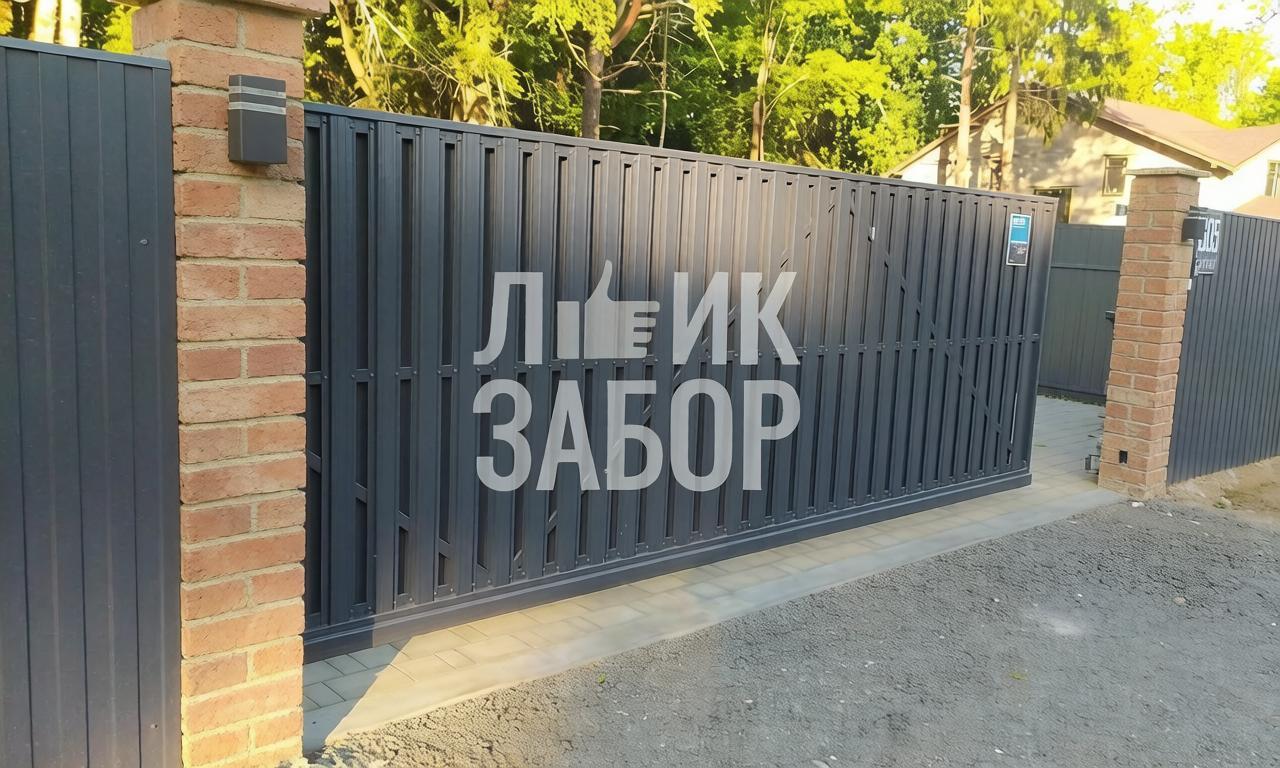 Ворота откатные Премиум - Автоматические